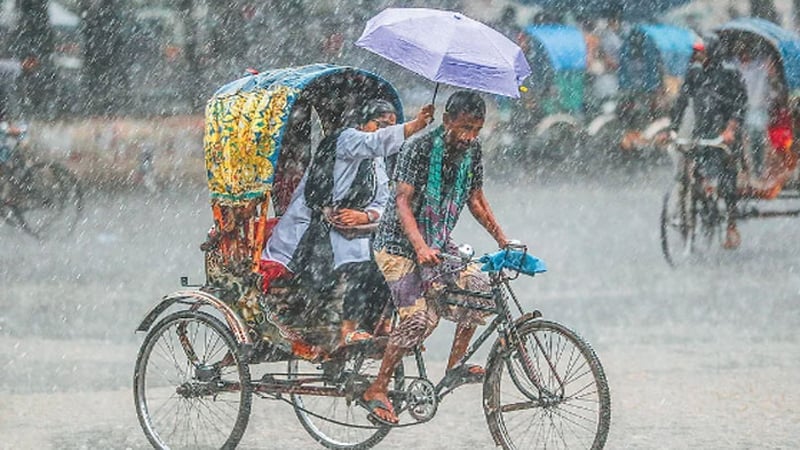 ঢাকাসহ ৬ বিভাগে ভারি বর্ষণের আভাস